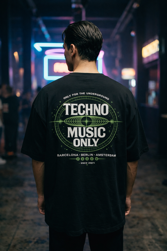 Hudba Techno T-shirt